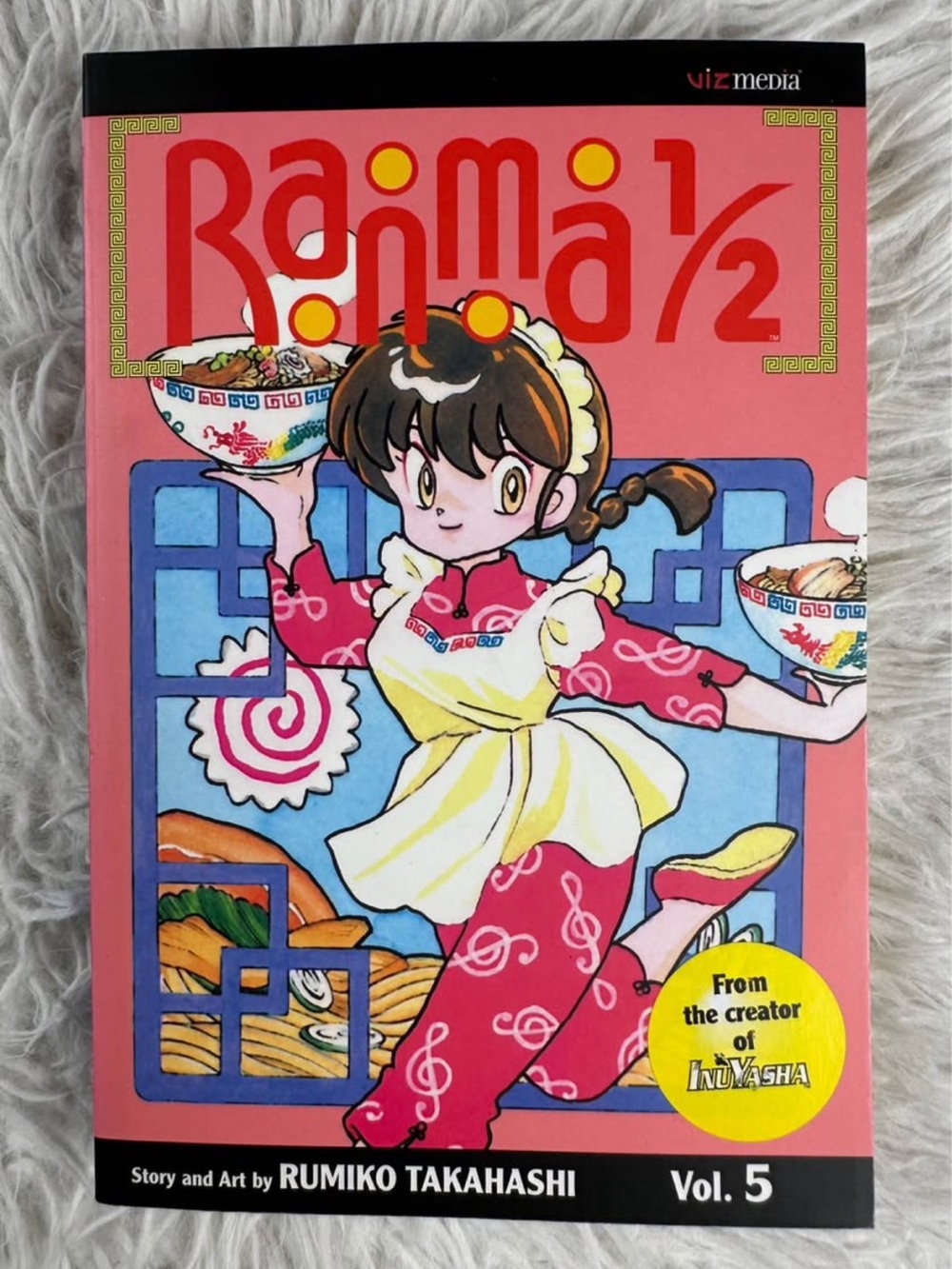 Ranma 1/2 Volume 5 Manga Book